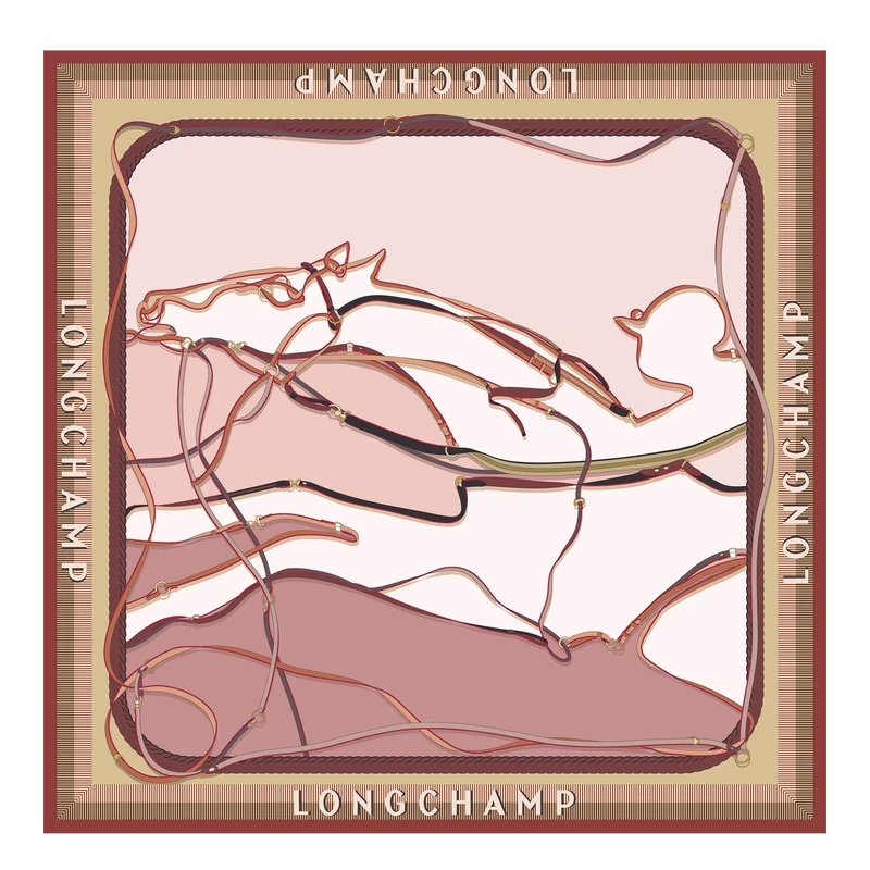 Silk scarf 90x90 A toute Allure