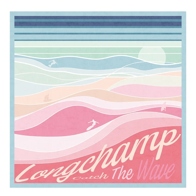 Silk scarf 50 En Pleine Vague