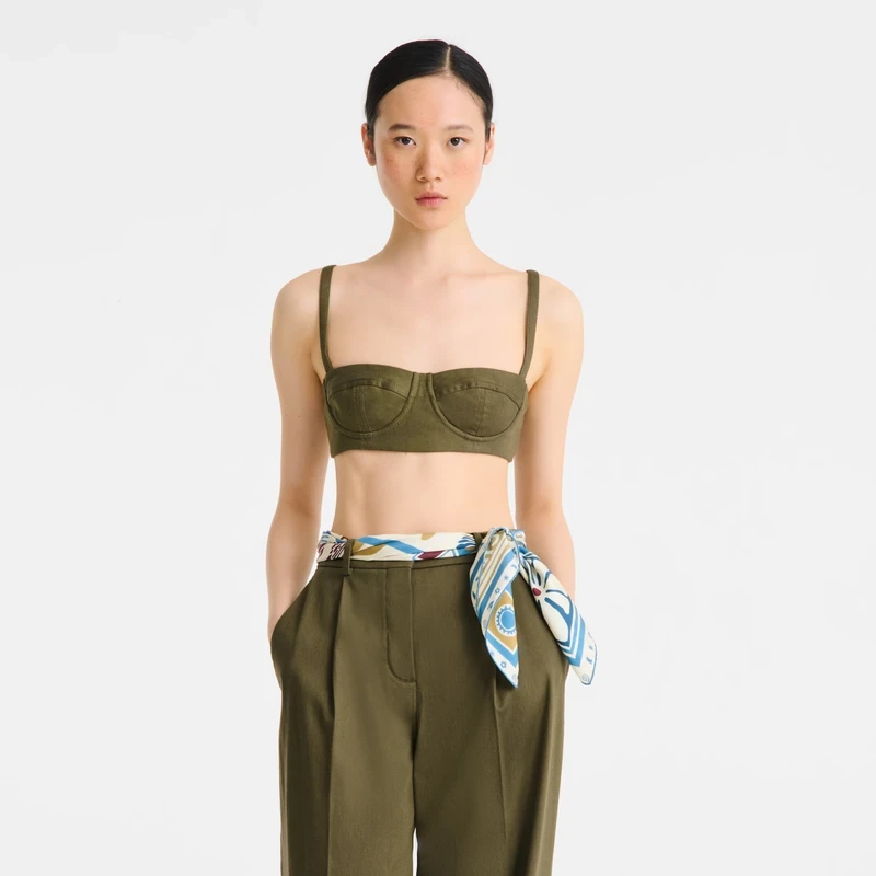 Silk scarf 90 Parisian Surf Club