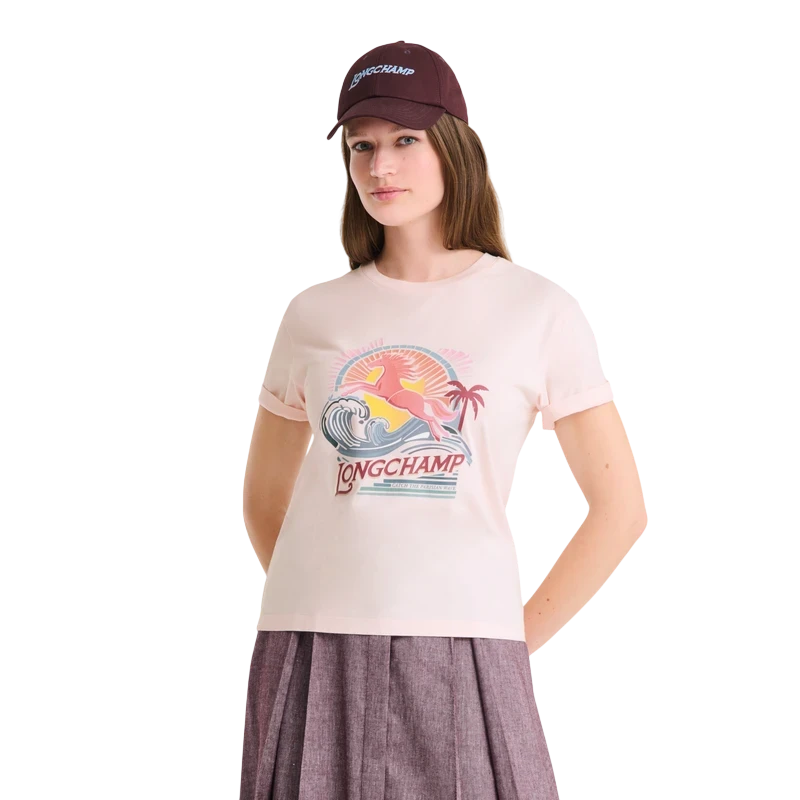 Longchamp T-shirt Catch the parisian wave