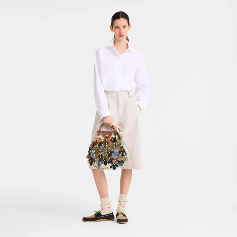 Mesh bag L Le Pliage Filet