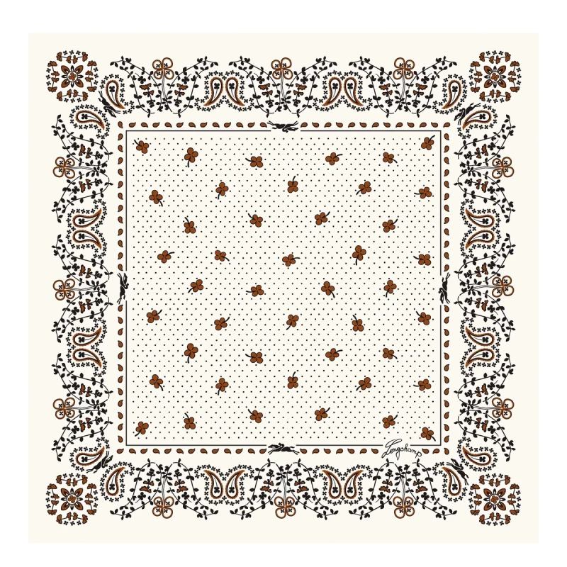 Silk scarf 50x50 French Bandana