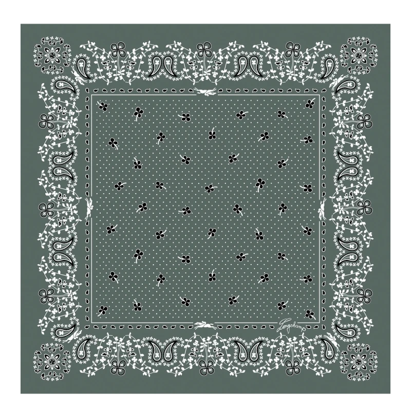 Silk scarf 50x50 French Bandana