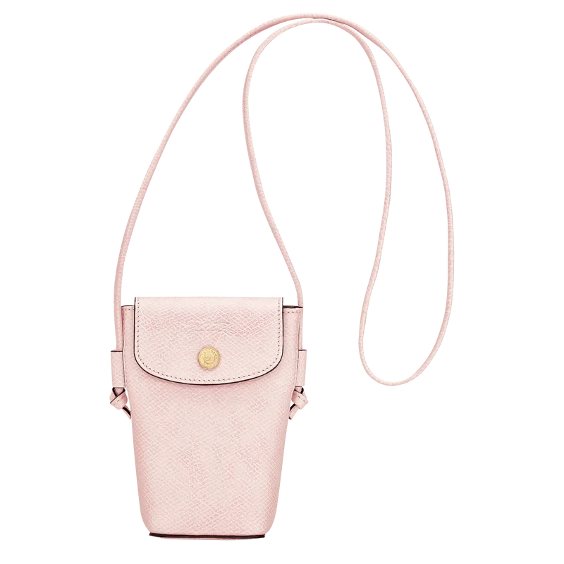 Phone case with leather lace Épure