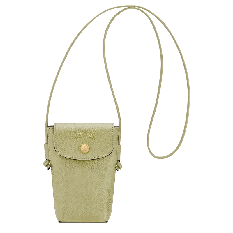Phone case with leather lace Épure