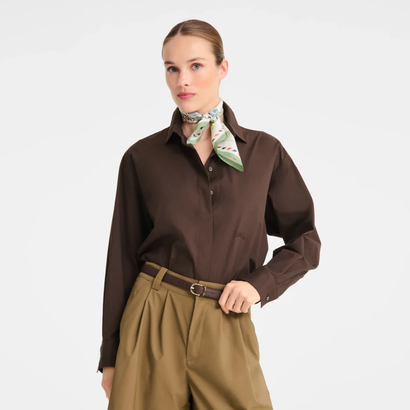 Silk scarf 50 Evasions Longchamp