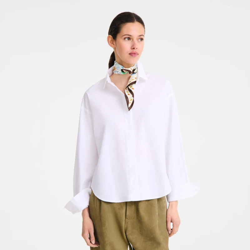 Silk scarf 50 Evasions Longchamp