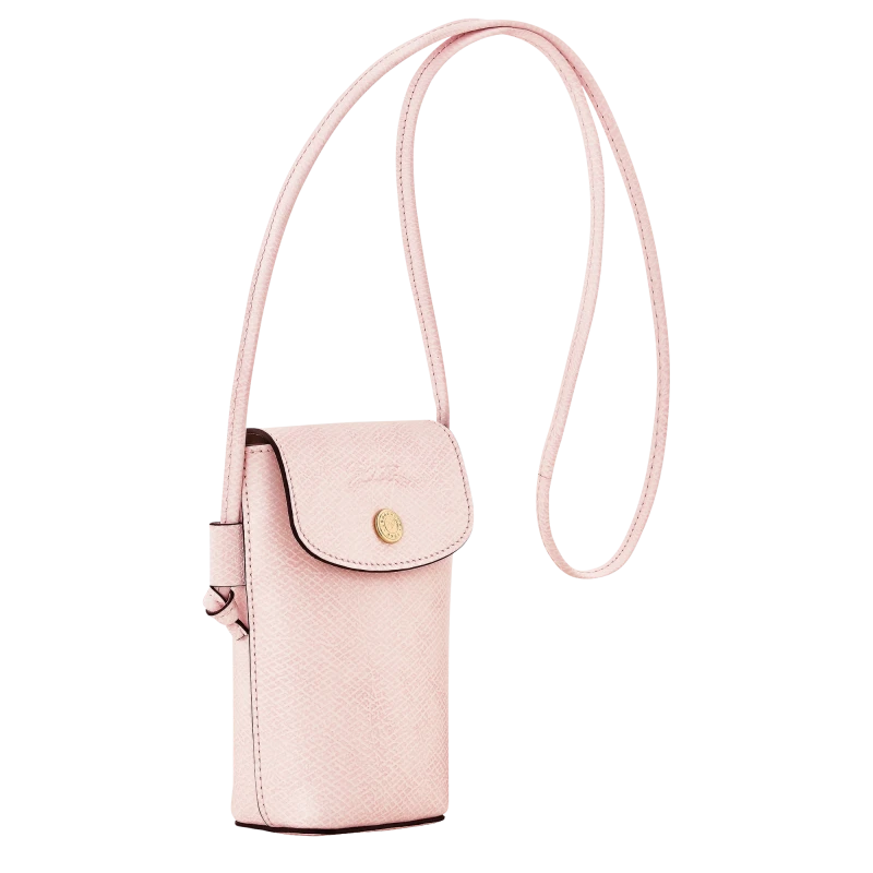 Phone case with leather lace Épure