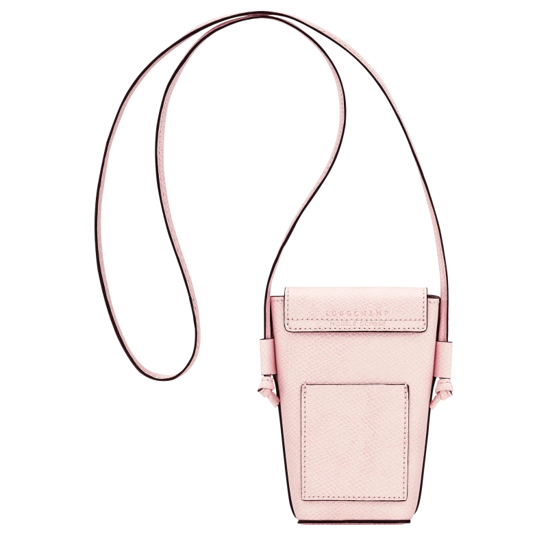 Phone case with leather lace Épure