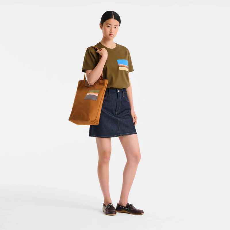 Tote bag M Caroline Hélain x Longchamp