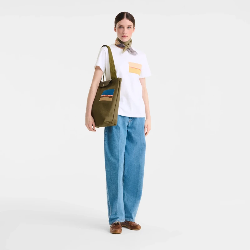 Tote bag M Caroline Hélain x Longchamp