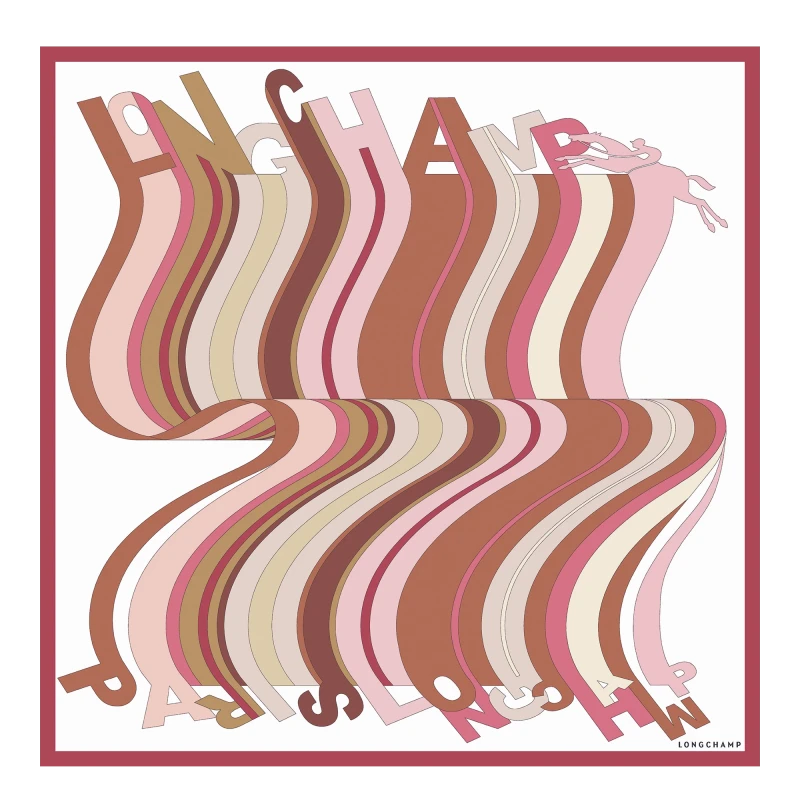 Silk scarf 70 L'Arc-en-ciel